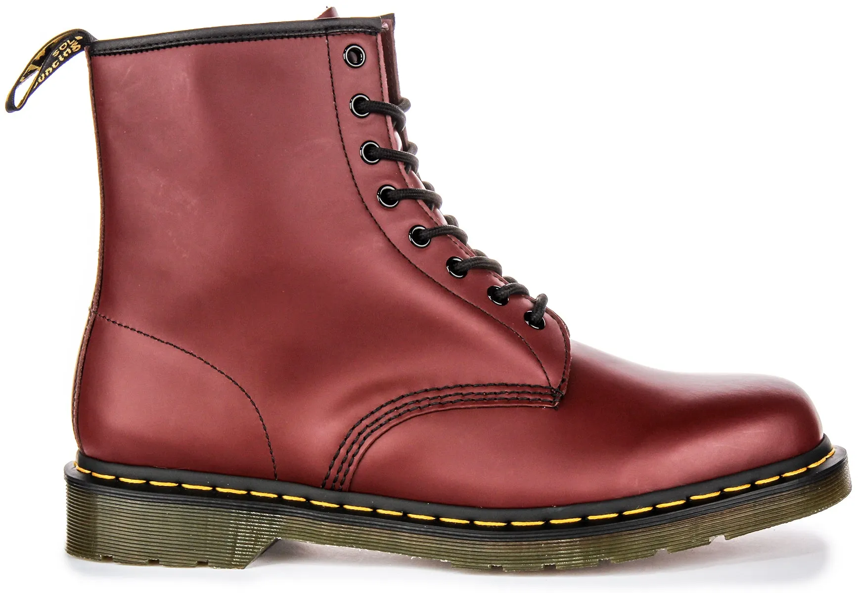 Dr Martens 1460 Smoth In Cherry For Unisex Shoes Dr Martens