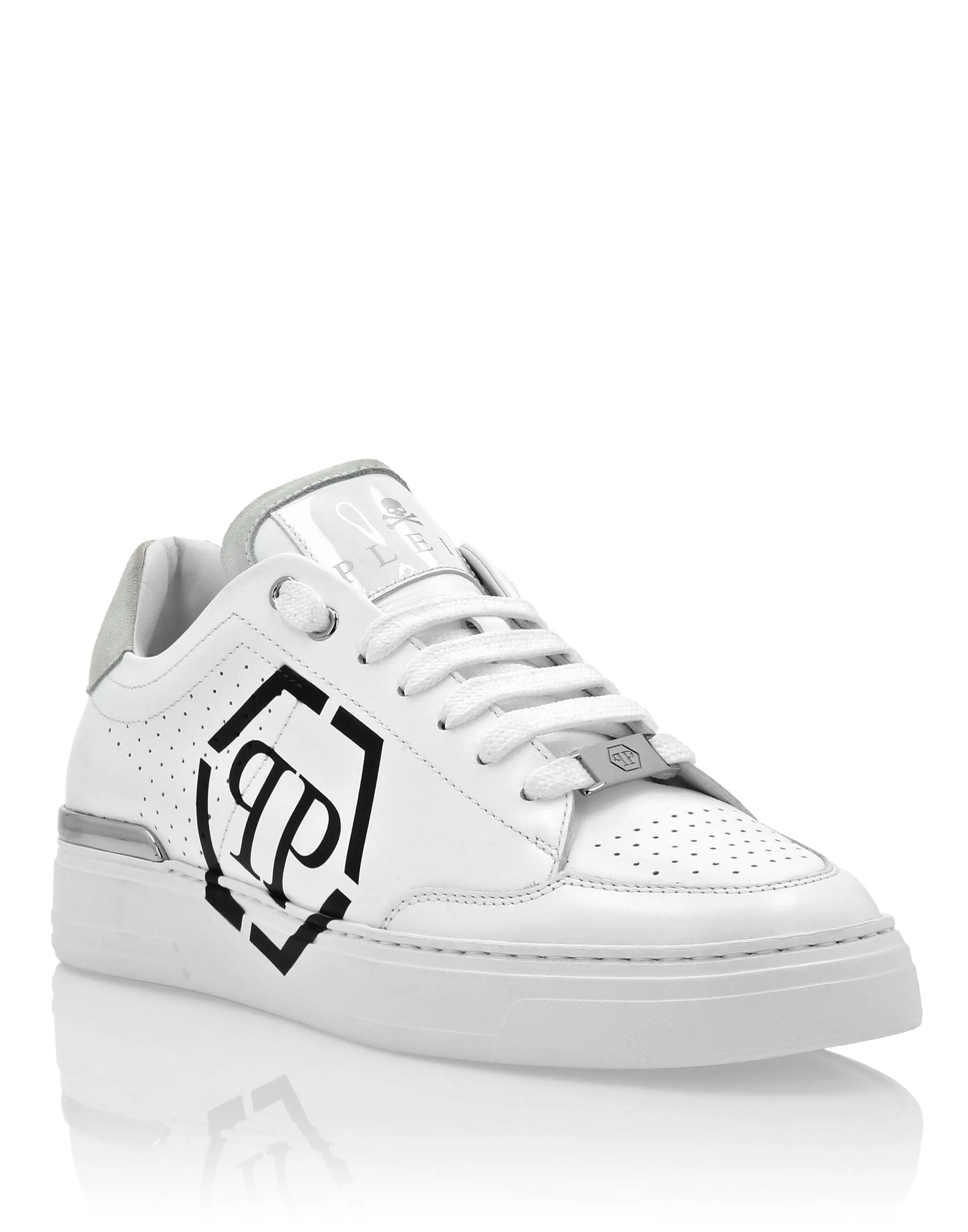Lo-Top Leather Sneakers Hexagon