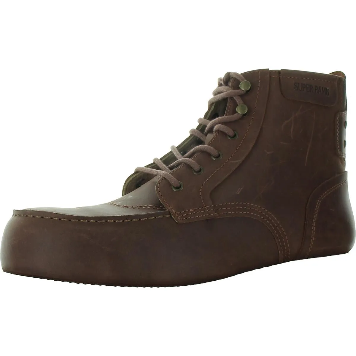 Mens Lace-Up Leather Work & Safety Boots