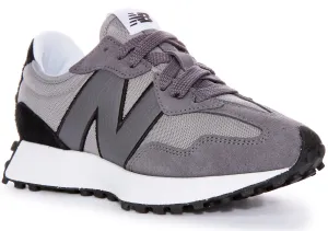 New Balance U327 MD In Grey Black Shoes New Balance
