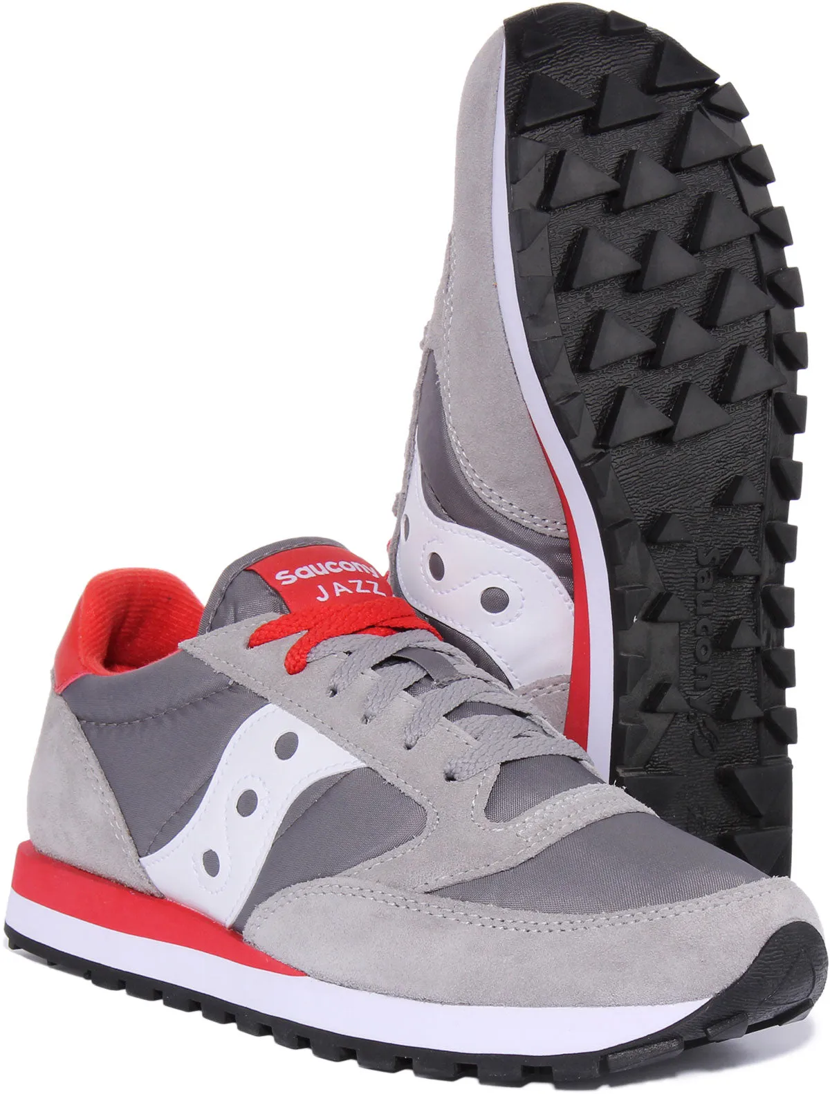 Saucony Jazz Original In Grey White For Men Shoes Saucony