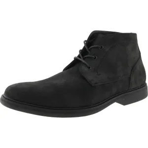 VEGA Mens Pebbled Manmade Chukka Boots